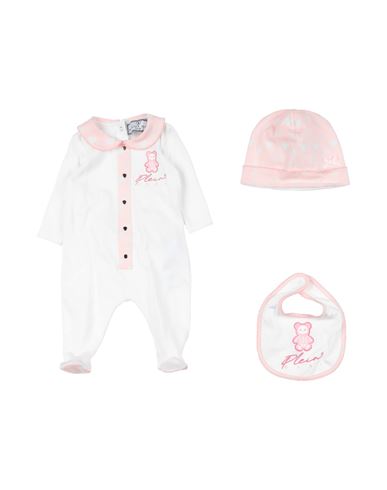 Philipp Plein Newborn Girl Baby Jumpsuits & Overalls Light Pink Size 3 Cotton, Elastane