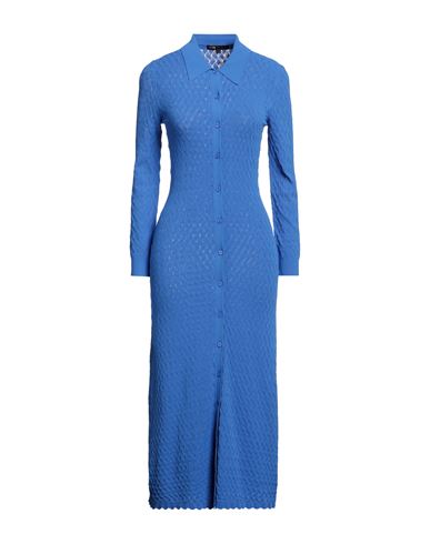 Midi-Kleid Damen Azurblau 1,2 Damen