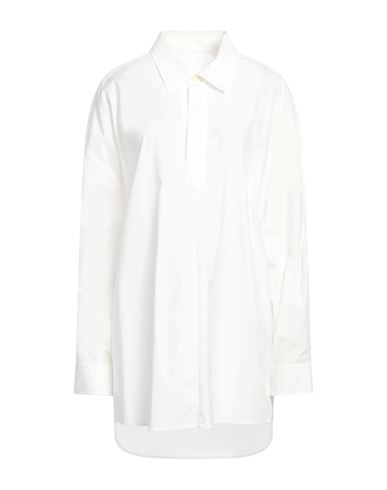 Ami Alexandre Mattiussi Woman Mini Dress White Size 8 Cotton