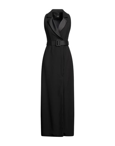 Mem.js Mem. Js Woman Long Dress Black Size 4 Polyester
