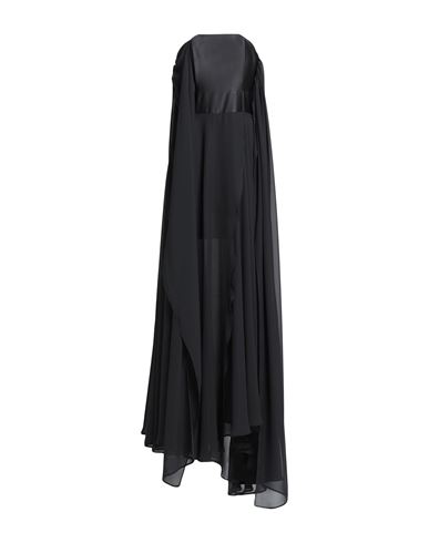 Shop Monique Garçonne Woman Maxi Dress Black Size 6 Polyester