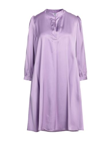 Hopper Woman Mini Dress Light Purple Size 6 Viscose