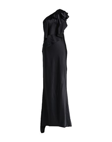 Paule Ka Woman Maxi Dress Black Size 12 Polyester