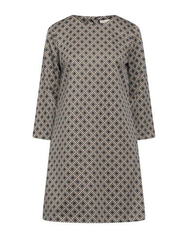 Shop Kartika Woman Mini Dress Beige Size 10 Polyester, Polyamide, Elastane