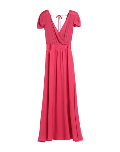 Annarita N Woman Maxi Dress Fuchsia Size Xs Viscose, Polyester In Pink