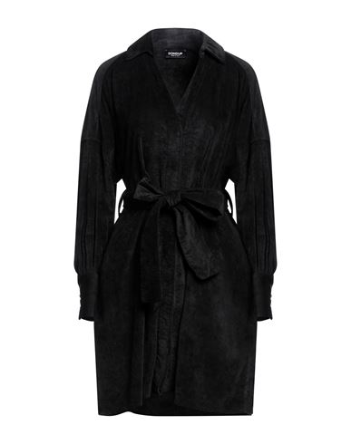 Dondup Woman Mini Dress Black Size 4 Viscose, Polyamide