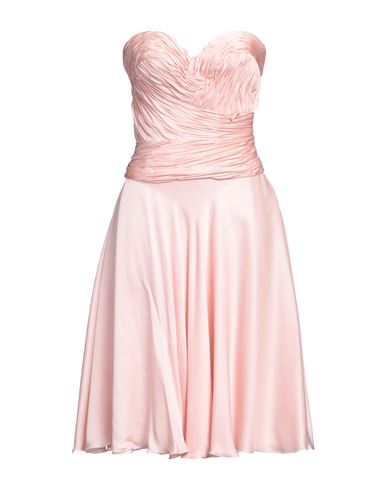 Ermanno Scervino Woman Mini Dress Pink Size 6 Silk