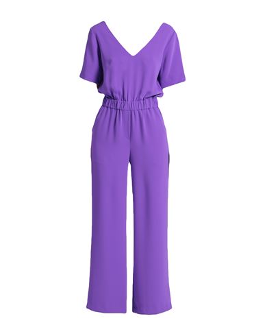 Shop P.a.r.o.s.h P. A.r. O.s. H. Woman Jumpsuit Purple Size Xs Polyester