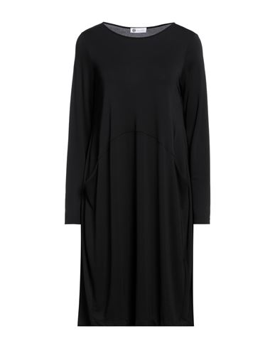 Diana Gallesi Woman Midi Dress Black Size 14 Polyester