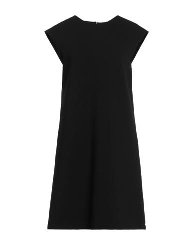 Shop Diana Gallesi Woman Mini Dress Black Size 6 Polyester, Viscose, Elastane