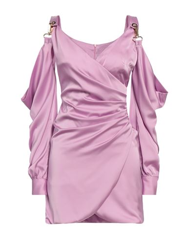 Monique Garçonne Woman Mini Dress Lilac Size 2 Polyester In Purple