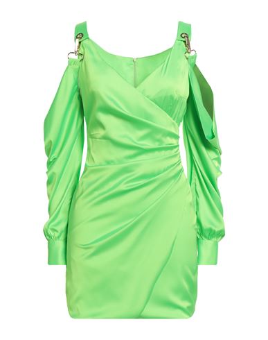 Monique Garçonne Woman Mini Dress Green Size 2 Polyester