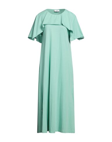 Jijil Woman Maxi Dress Sage Green Size 2 Cotton In Sage Green