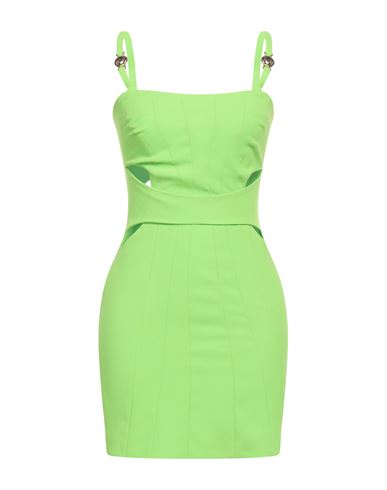 Monique Garçonne Woman Mini Dress Light Green Size 4 Polyester