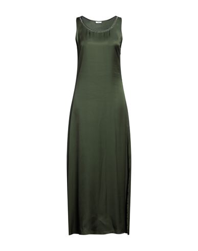 Liu •jo Woman Maxi Dress Green Size S Synthetic Fibers, Viscose