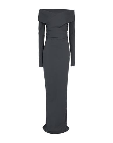 Dolce & Gabbana Woman Maxi Dress Grey Size 6 Viscose, Recycled Polyacrylic, Elastane