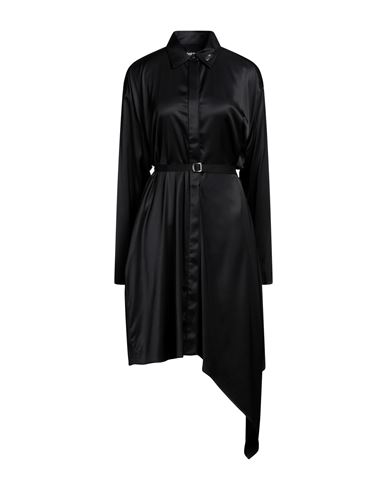Diesel Woman Mini Dress Black Size 8 Rayon, Elastane