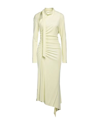 Victoria Beckham Woman Long Dress Light Green Size 6 Viscose