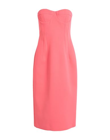Max & Co . Adr De-coated Woman Midi Dress Pink Size 8 Polyester