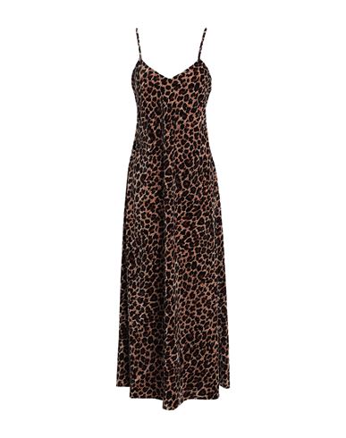 Max & Co . Woman Maxi Dress Brown Size 6 Polyester