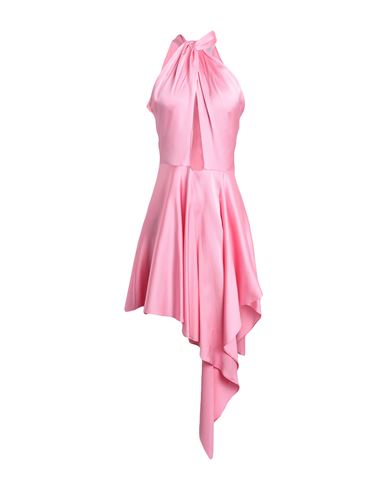 Shop Stella Mccartney Woman Mini Dress Pink Size 8-10 Viscose, Elastane