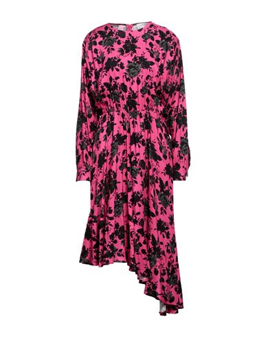 Gaelle Paris Gaëlle Paris Woman Maxi Dress Fuchsia Size 8 Viscose In Pink