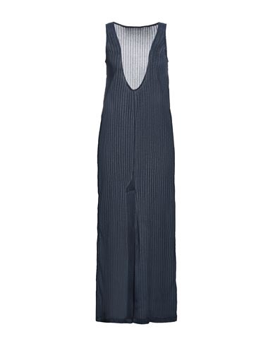 Le 17 Septembre Woman Midi Dress Navy Blue Size 6 Polyester, Polyurethane