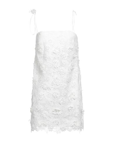 Mini-Kleid Damen Weiß 3 Damen
