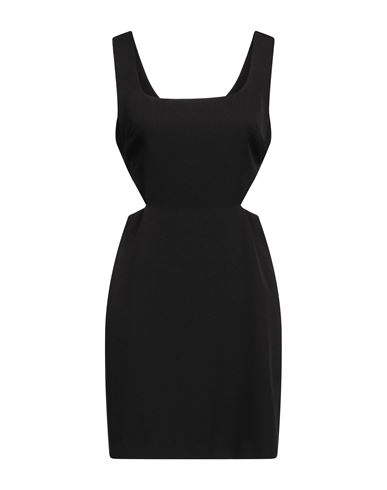 Shop P.a.r.o.s.h P. A.r. O.s. H. Woman Mini Dress Black Size S Polyester, Elastane