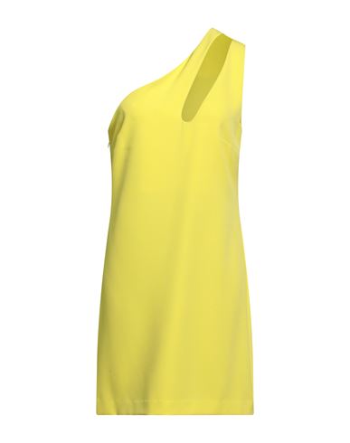 P.a.r.o.s.h P. A.r. O.s. H. Woman Mini Dress Yellow Size M Polyester, Elastane