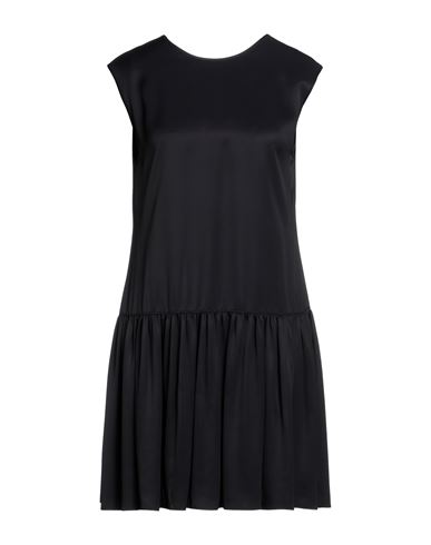 Lanvin Woman Short Dress Black Size 6 Viscose