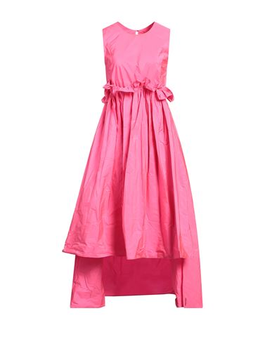 Red Valentino Woman Mini Dress Fuchsia Size 4 Polyester In Pink
