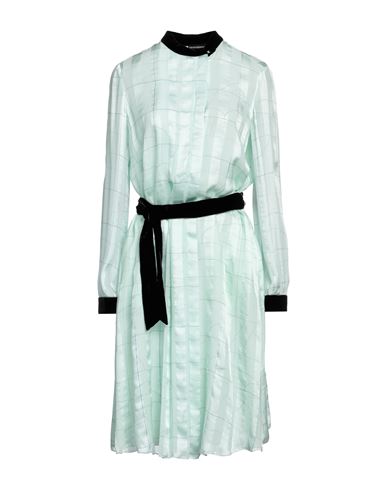 Emporio Armani Woman Midi Dress Light Green Size 10 Silk, Viscose, Cupro