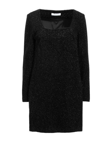 Harris Wharf London Woman Short Dress Black Size 6 Polyamide