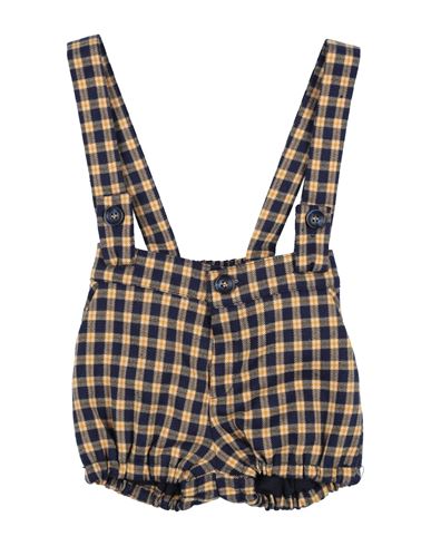 Shop Manuell & Frank Newborn Boy Shorts & Bermuda Shorts Navy Blue Size 0 Polyester, Viscose, Elastane