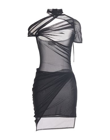 Coperni Woman Mini Dress Black Size L Polyamide, Elastane In Black