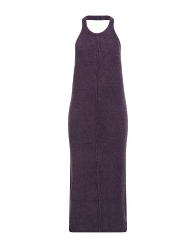 Liviana Conti Woman Midi Dress Purple Size 6 Acrylic