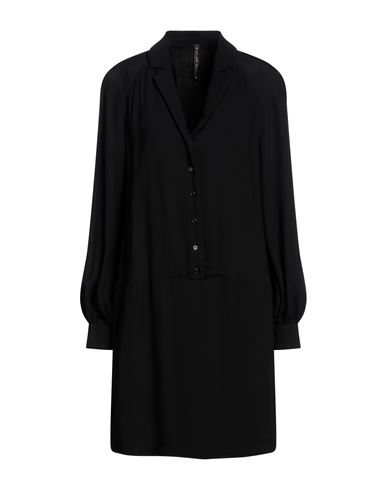 Manila Grace Woman Short Dress Black Size 4 Viscose
