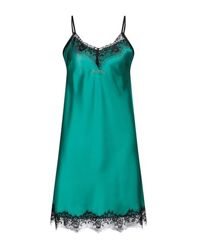 Shop Odi Et Amo Woman Mini Dress Green Size Onesize Viscose, Polyester