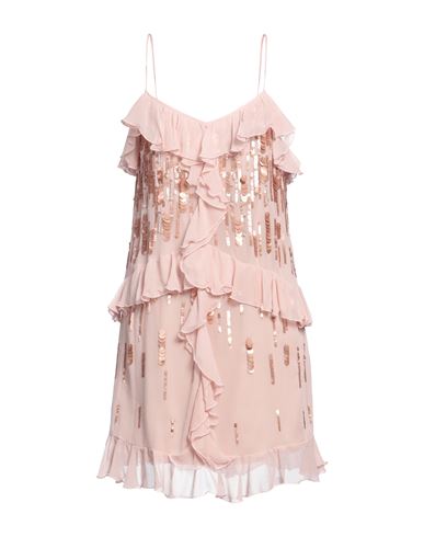Blumarine Woman Midi Dress Blush Size 10 Viscose In Pink