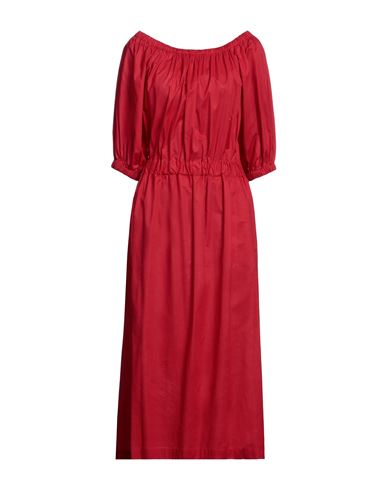 W  Dabliu W Dabliu Woman Long Dress Red Size 3 Cotton