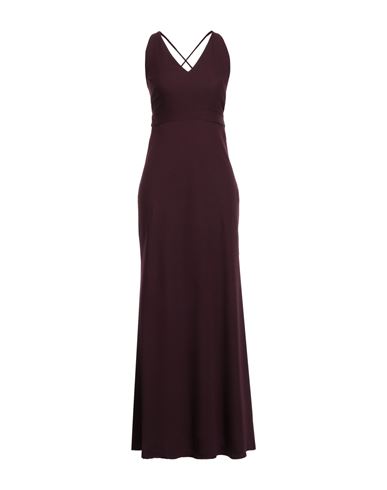 Paul & Joe Woman Maxi Dress Burgundy Size 10 Polyester In Red