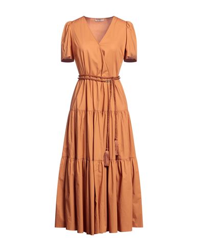 Maxi-Kleid Damen Lederfarben 32,34,36,38,42,44 Damen