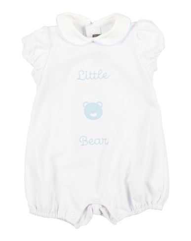 Shop Little Bear Newborn Boy Baby Bodysuit White Size 3 Cotton, Elastane