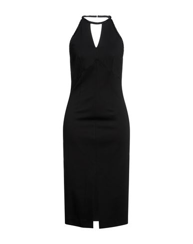Midi-Kleid Damen Schwarz 32 Damen