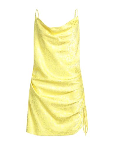 P.a.r.o.s.h P. A.r. O.s. H. Woman Mini Dress Yellow Size M Viscose, Polyester, Elastane