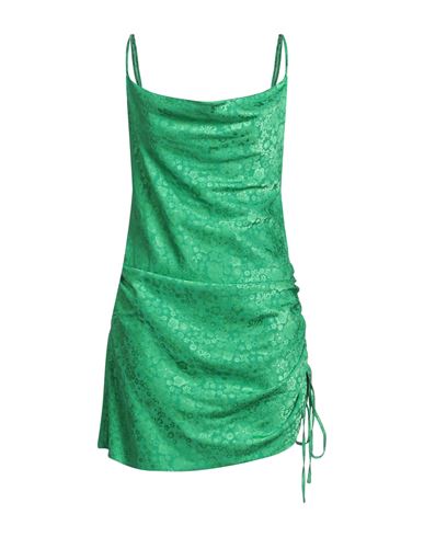 P.a.r.o.s.h P. A.r. O.s. H. Woman Mini Dress Green Size M Viscose, Polyester, Elastane