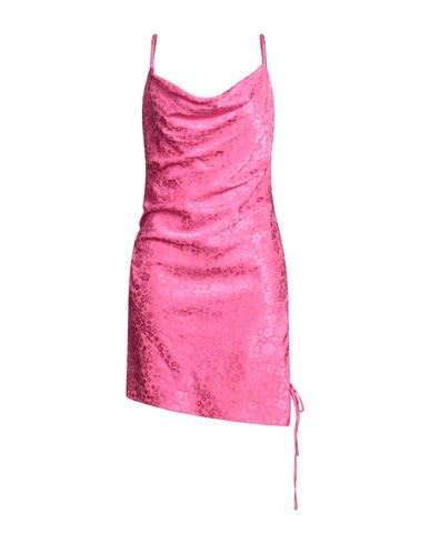 P.a.r.o.s.h P. A.r. O.s. H. Woman Mini Dress Fuchsia Size M Viscose, Polyester, Elastane In Pink