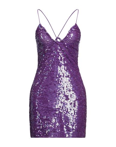 P.a.r.o.s.h P. A.r. O.s. H. Woman Mini Dress Purple Size M Polyamide, Elastane