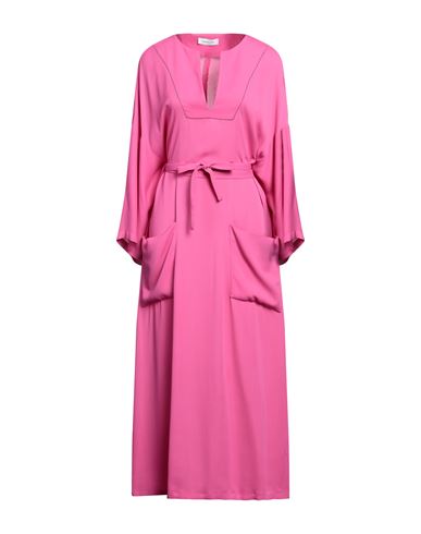 Maxi-Kleid Damen Fuchsia 30,32,34,36,40 Damen